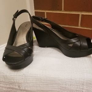 Black Dress Wedges
